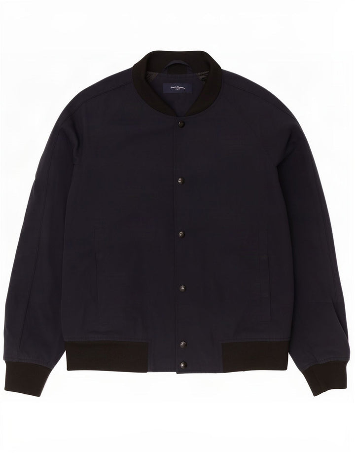 Paul Smith Herren Bomberjacke UK 38 Medium Navy Blue Polyester