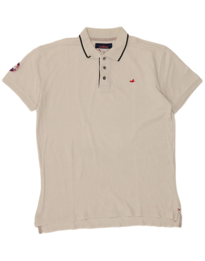 Museum Herren Poloshirt XL Weiß