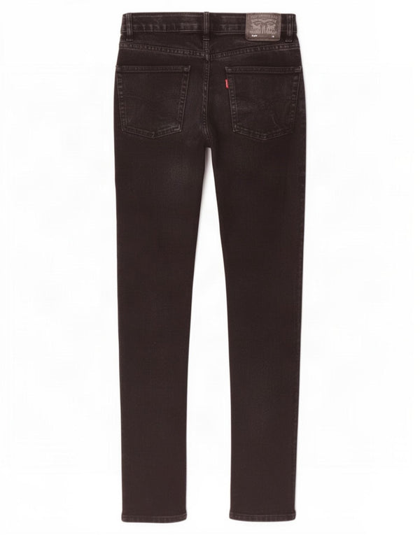 Levi's 510 Skinny Jeans für Jungen, 15–16 Jahre, W28, L30, schwarze Baumwolle