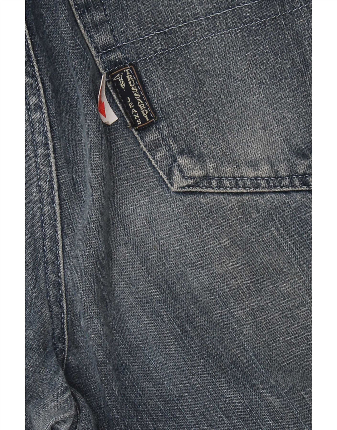 Trussardi Herren Tapered Jeans W36 L34 Blaue Baumwolle