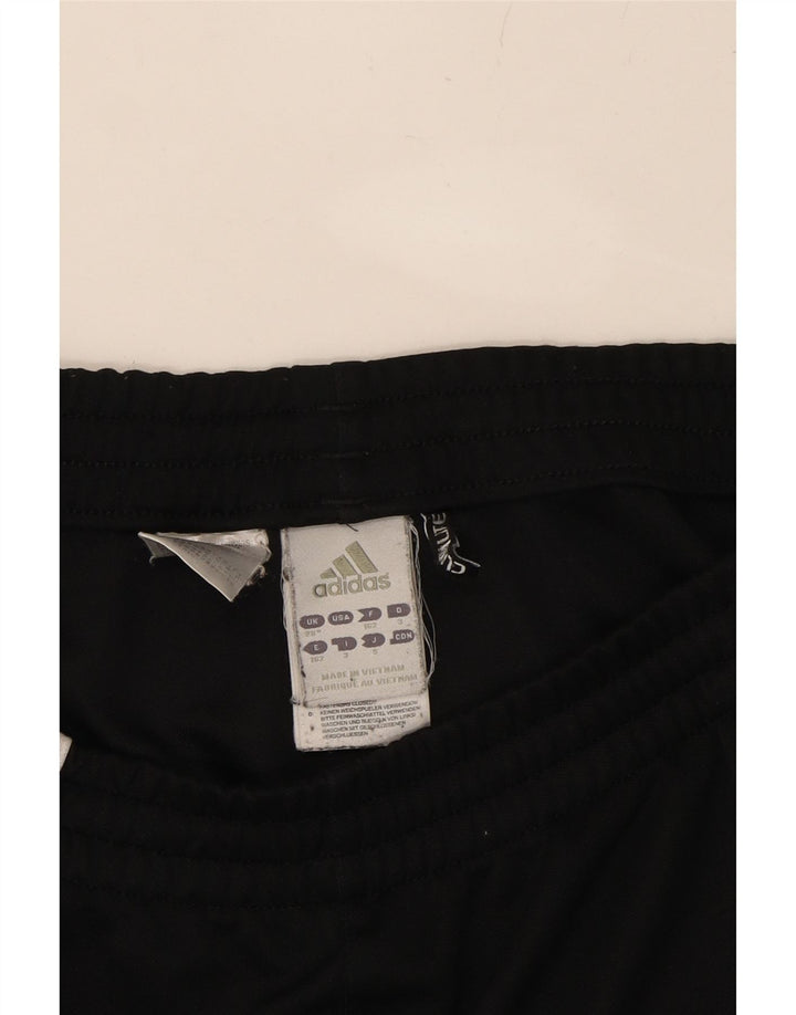 ADIDAS Womens Climalite Tracksuit Trousers UK 12 Medium  Black Polyester Vintage Adidas and Second-Hand Adidas from Messina Hembry 