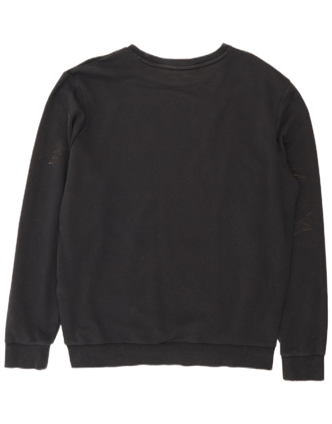 Puma Herren Grafik-Sweatshirt-Pullover, groß, schwarze Baumwolle