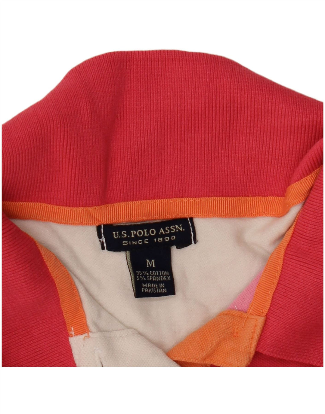 US POLO ASSN. Damen Rugby-Poloshirt UK 12 Medium Mehrfarbig