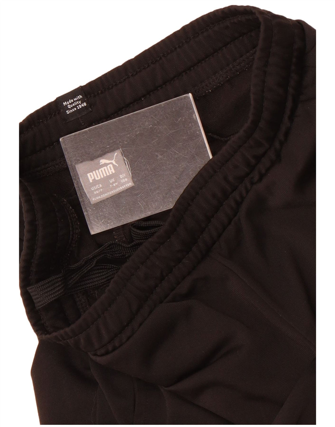 Puma Jungen Trainingshose Jogger 7-8 Jahre Schwarz