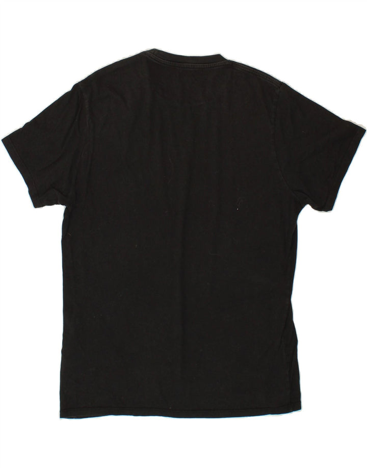 LEVI'S Mens Graphic T-Shirt Top Medium Black Cotton Vintage Levi's and Second-Hand Levi's from Messina Hembry 