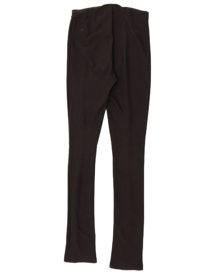 Zara Damen-Leggings, klein, schwarzes Polyester