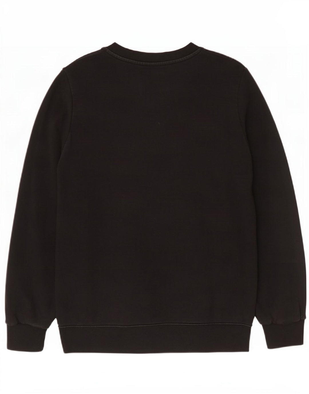 Pyrex Damen Grafik-Sweatshirt-Pullover UK 6 XS Schwarz Baumwolle
