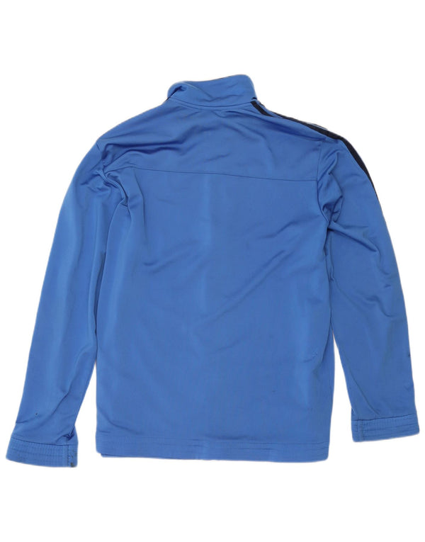 Adidas Herren Graphic Trainingsanzug Top Jacke UK 44/46 Large Blau Polyester