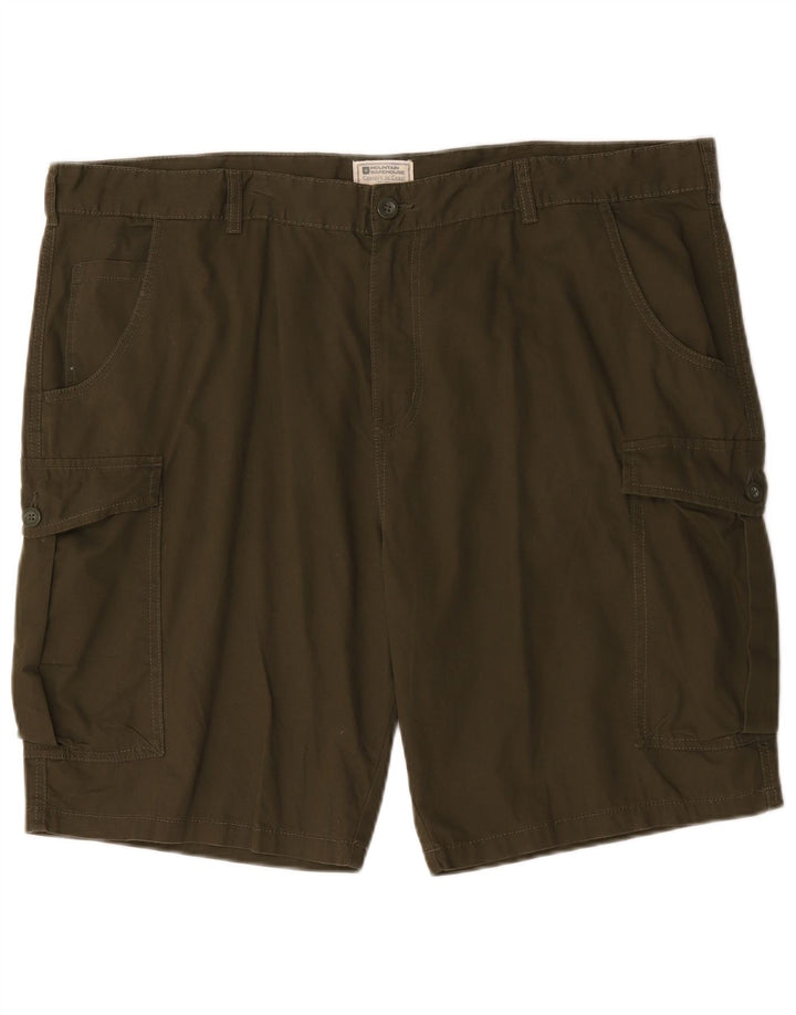 Mountain Warehouse Herren-Cargoshorts W44 2XL Khaki Baumwolle