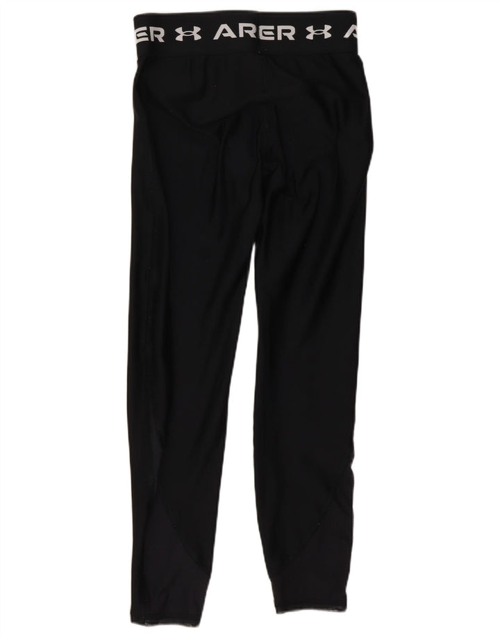 Under Armour Damen Capri Graphic Leggings UK 4 XS Schwarz Polyester