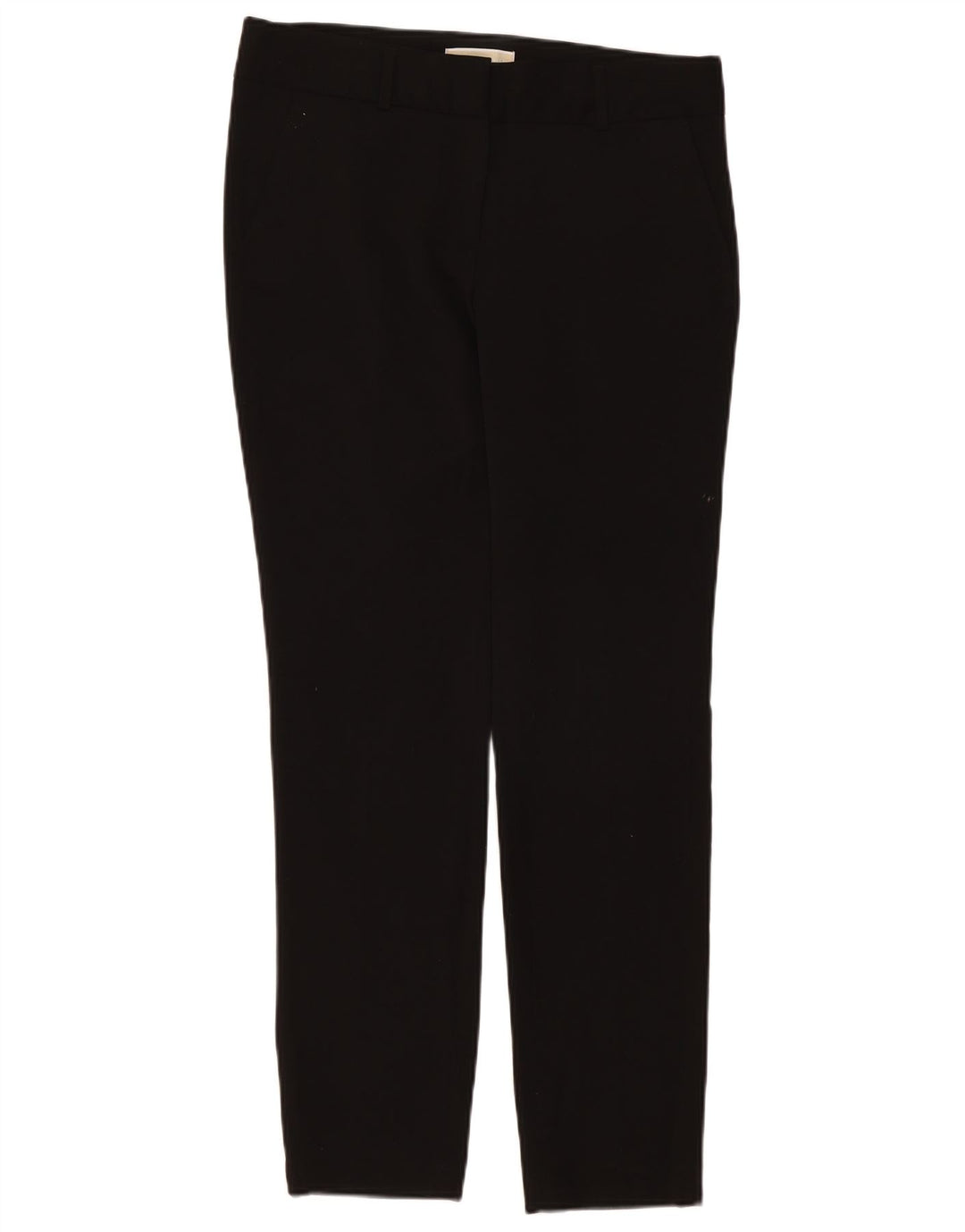Michael Kors Damen Slim Chino-Hose US 8 Medium W34 L31 Schwarz Polyester