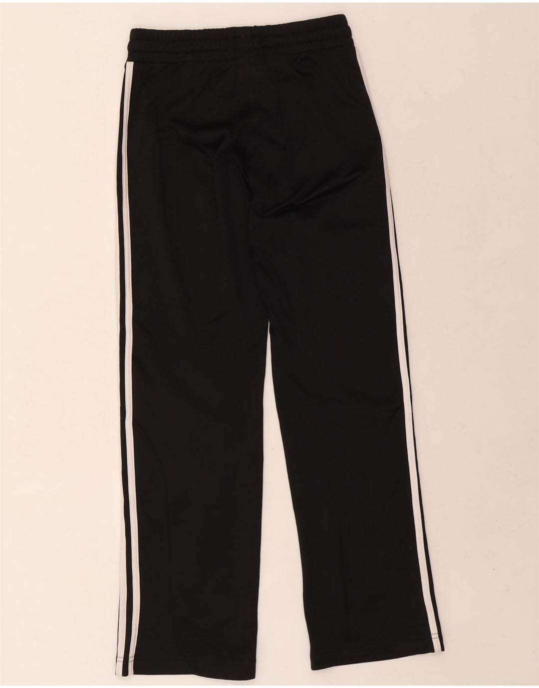 Adidas Mädchen-Trainingshose, 13–14 Jahre, schwarzes Polyester