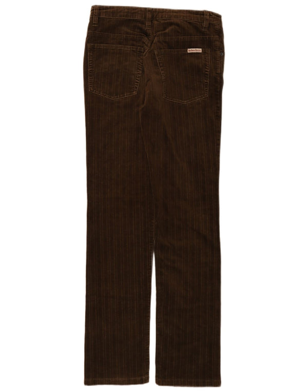 Marlboro Classics Damen Slim Cordhose W28 L30 Braune Baumwolle