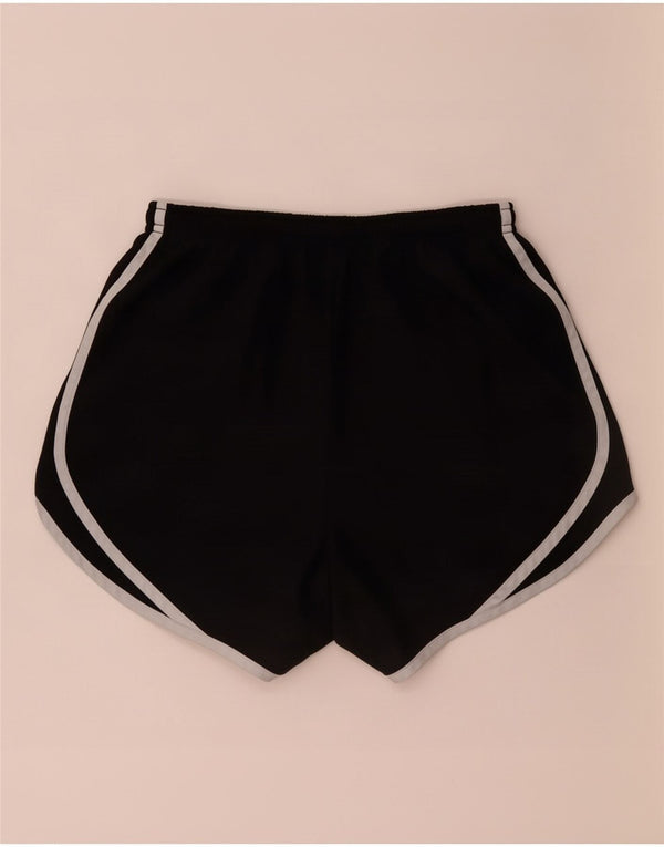 Nike Damen Dri Fit Sport Shorts UK 6 XS Schwarz Polyester