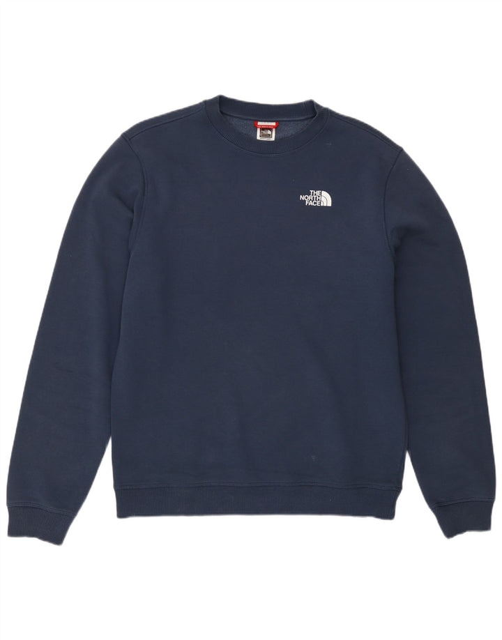 The North Face Herren-Sweatshirt-Pullover, mittelmarineblaue Baumwolle