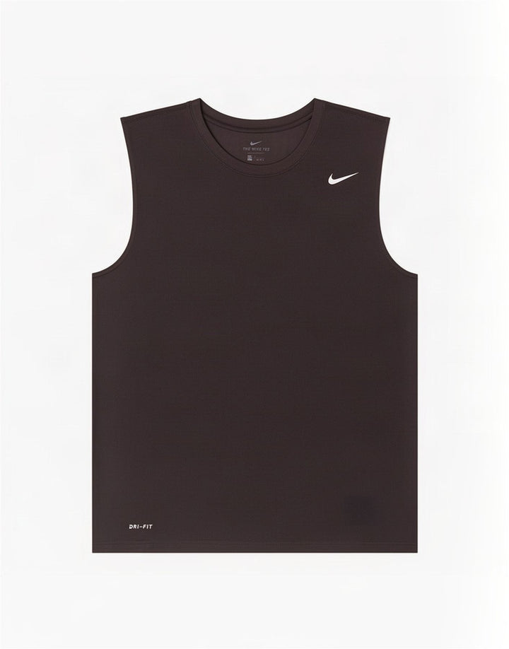 Nike Herren Dri Fit Weste Top Medium Schwarz Polyester