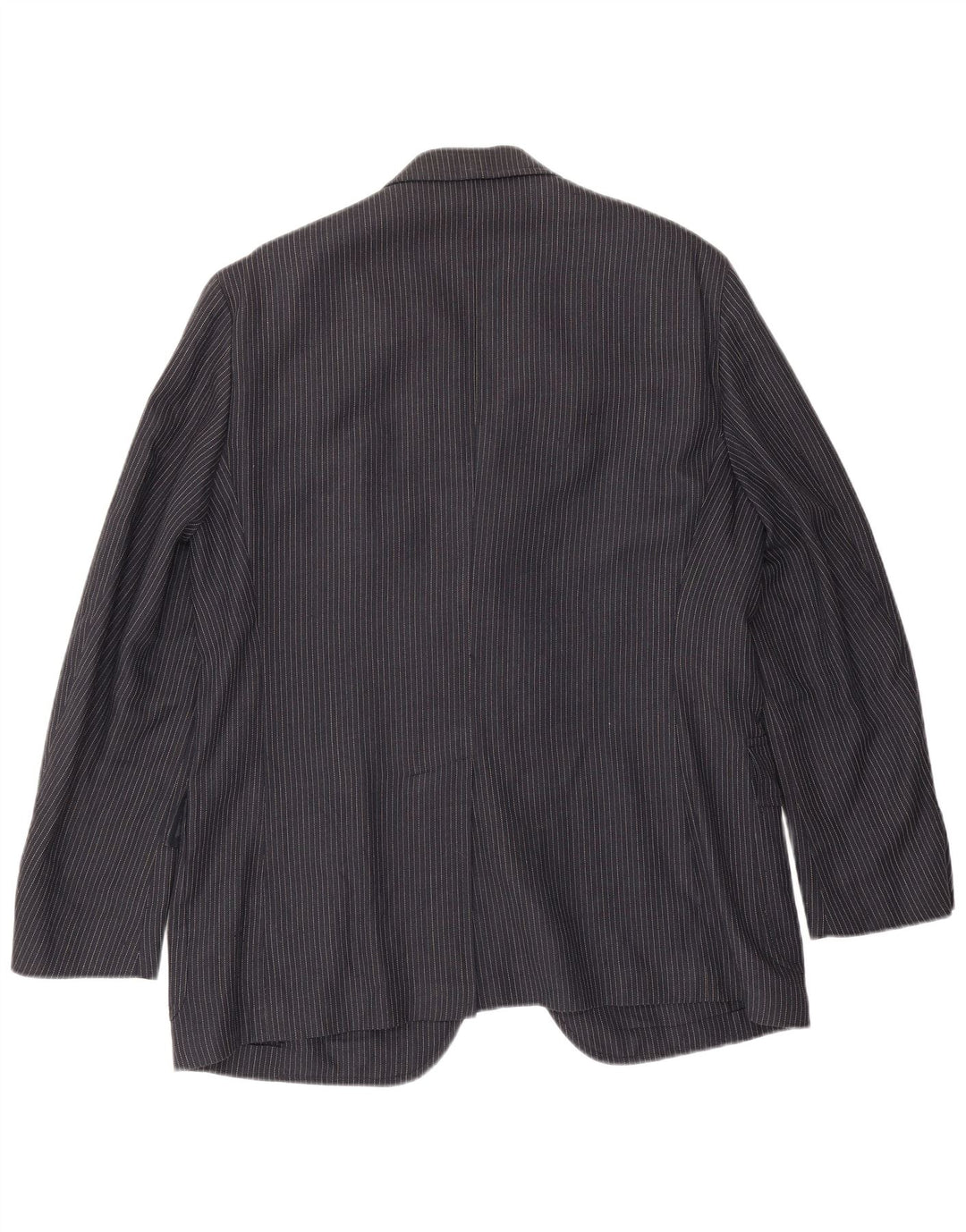 Polo Ralph Lauren Herren-Blazerjacke IT 48 Mittelmarineblauer Nadelstreifen