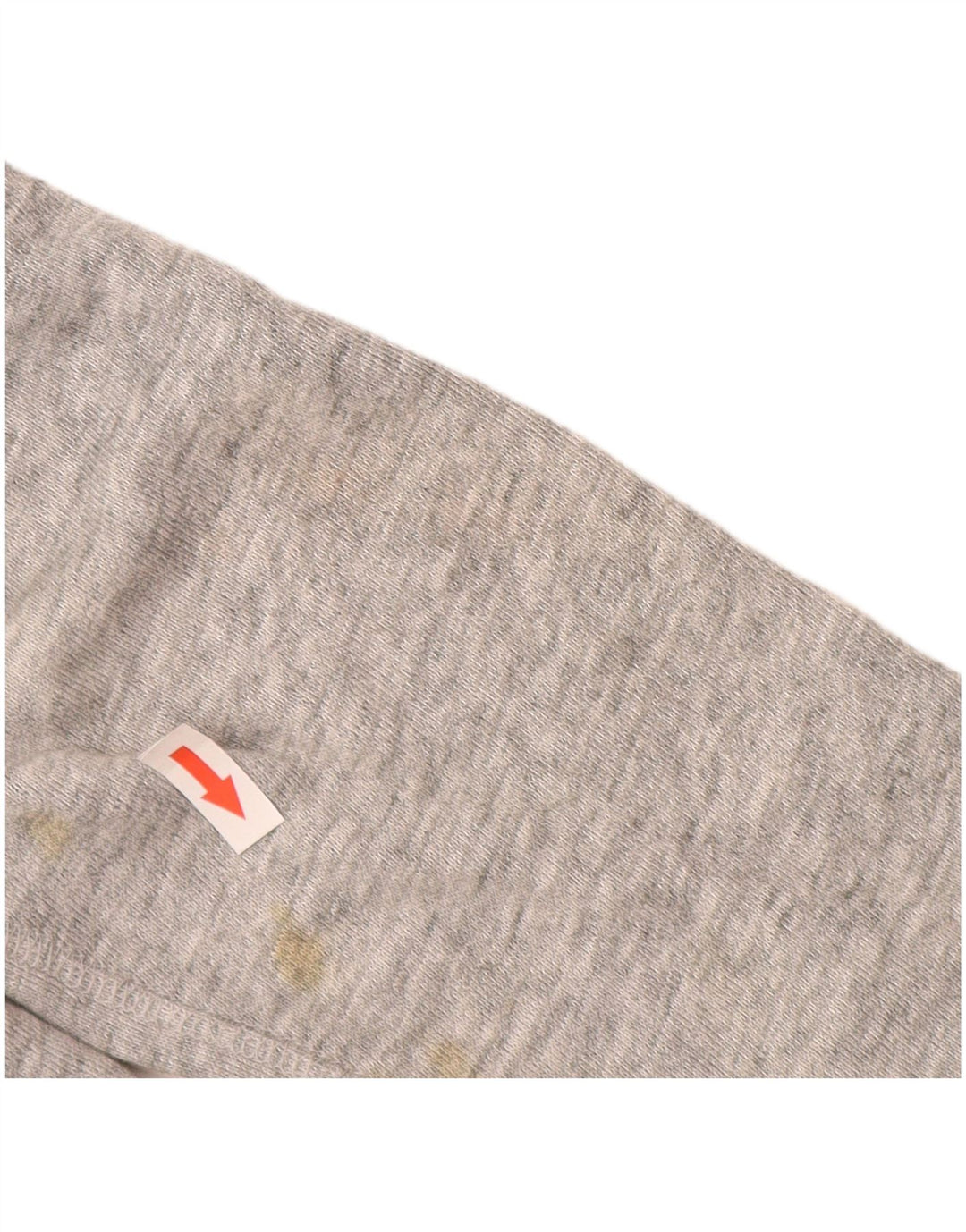 LEVI'S Damen Grafik-Sweatshirt-Pullover UK 12 Mittelgraue Baumwolle