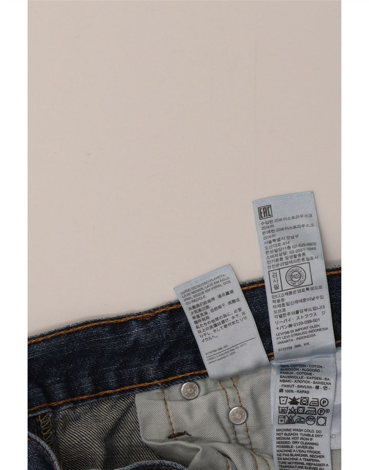 Levi's Herren 527 Slim Bootcut Jeans W30 L32 Blaue Baumwolle