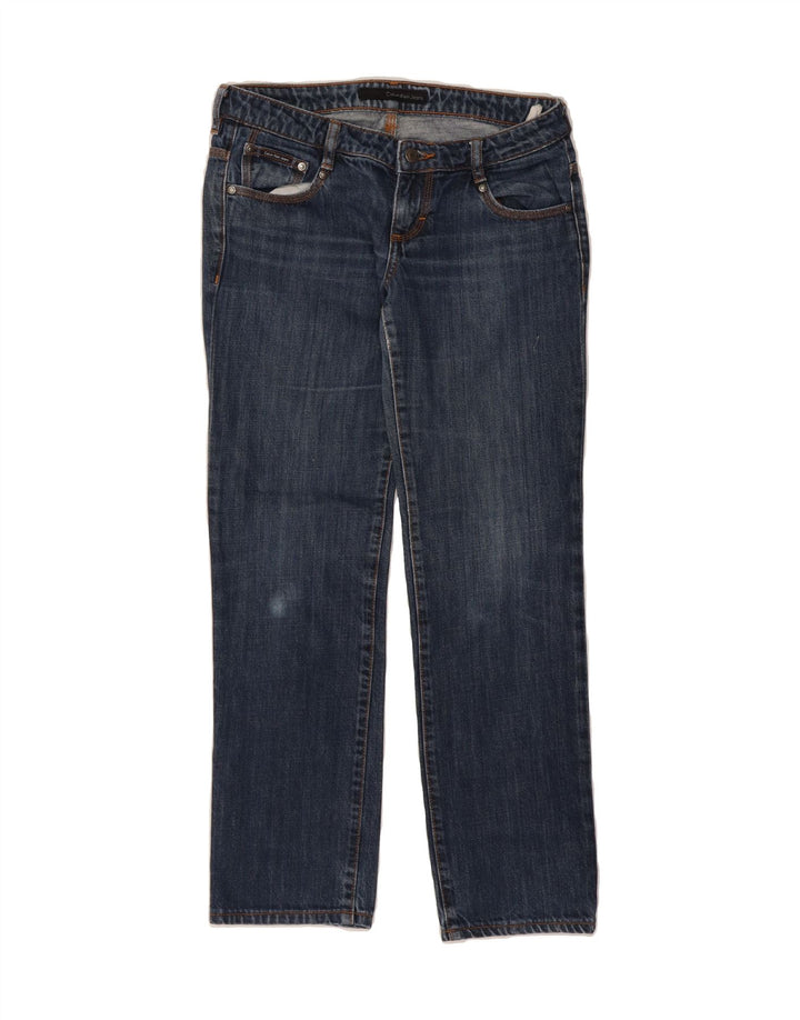 CALVIN KLEIN Womens Straight Jeans W30 L28 Navy Blue Vintage Calvin Klein and Second-Hand Calvin Klein from Messina Hembry 
