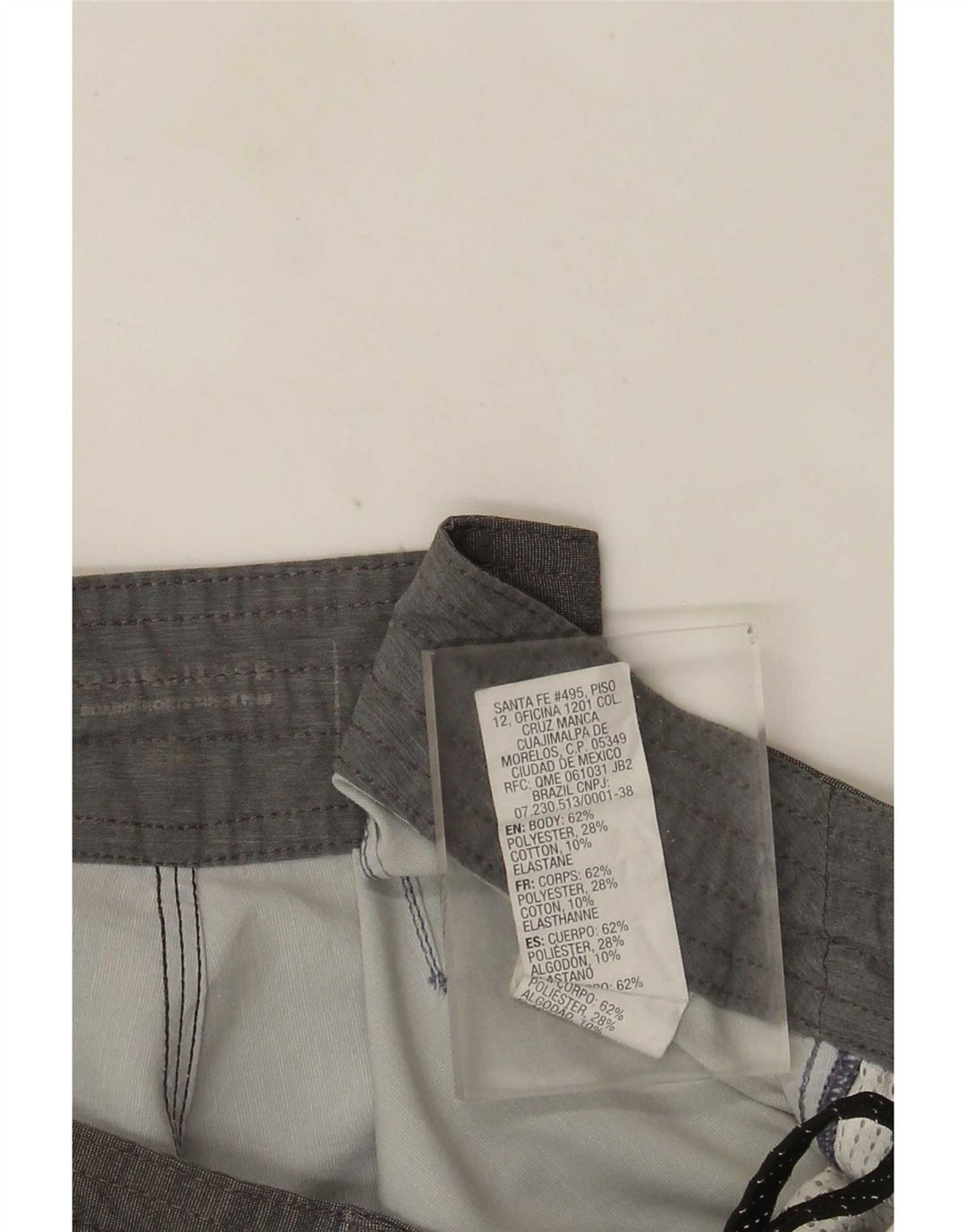Quiksilver Herren-Badeshorts aus mittelblauem Colourblock-Polyester
