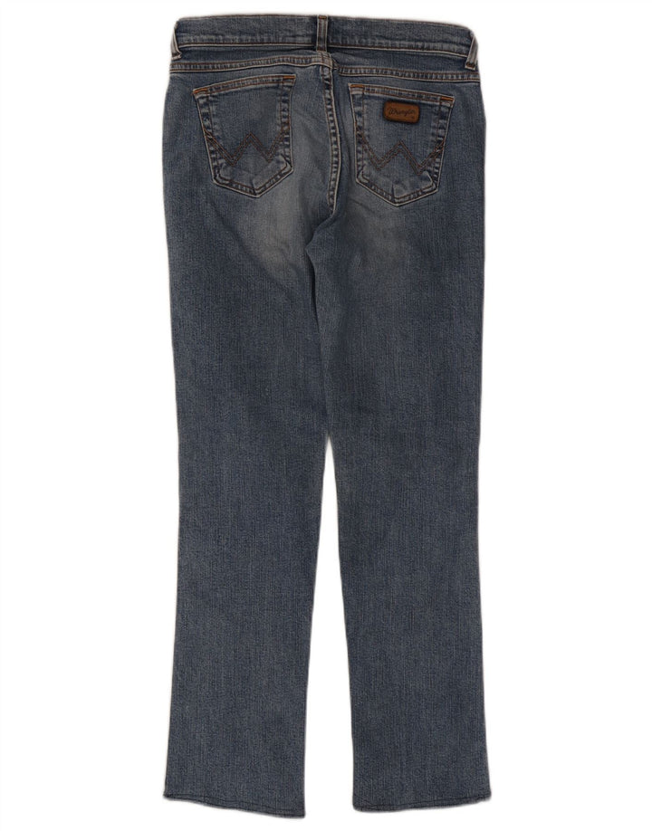 Wrangler Damen Straight Jeans W30 L28 Blau