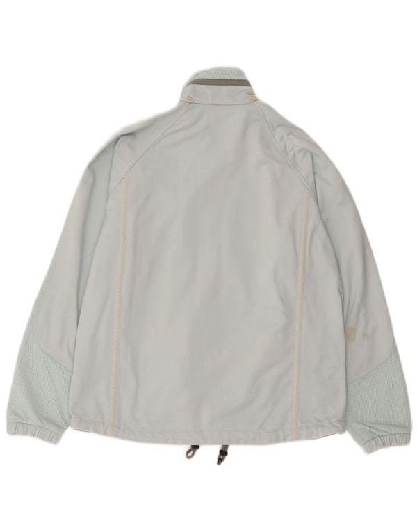 Diadora Damen-Trainingsanzug-Oberteil, Jacke, Größe S, UK 36, Blau, Polyester