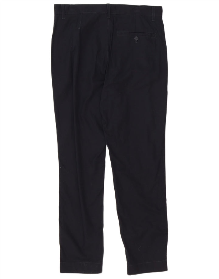 Cos Slim-Anzughose für Herren, EU 48, Größe M, W30, L30, Schwarz, Baumwolle, klassisch