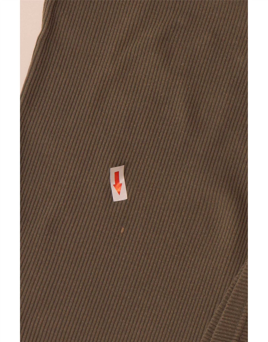 Champion Damen T-Shirt Top UK 12 Medium Khaki Baumwolle