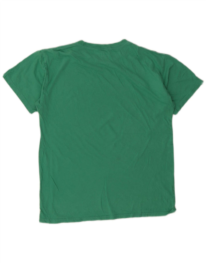 O'Neill Herren Grafik-T-Shirt-Oberteil aus mittelgrüner Baumwolle