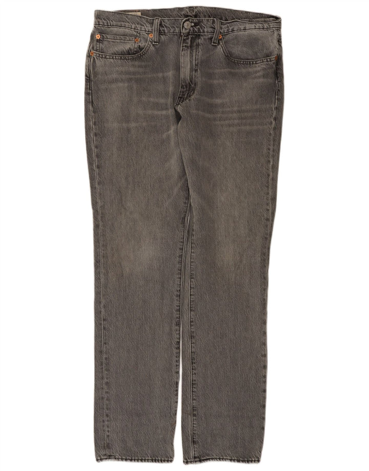 Levi's Herren 511 Slim Jeans W34 L34 Graue Baumwolle