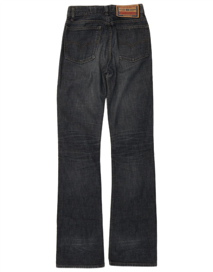 Diesel Bootcut-Jeans für Damen, W26, L33, marineblaue Baumwolle
