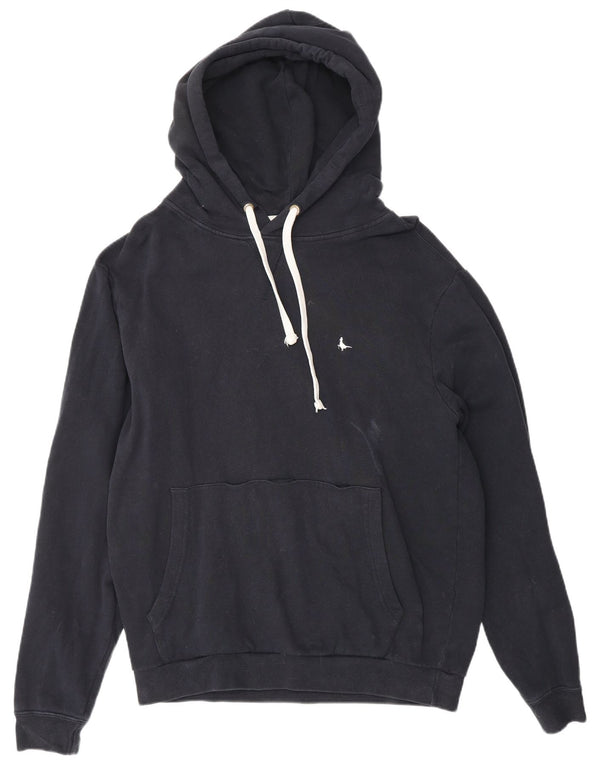 JACK WILLS Herren-Kapuzenpullover, klein, marineblau, Baumwolle