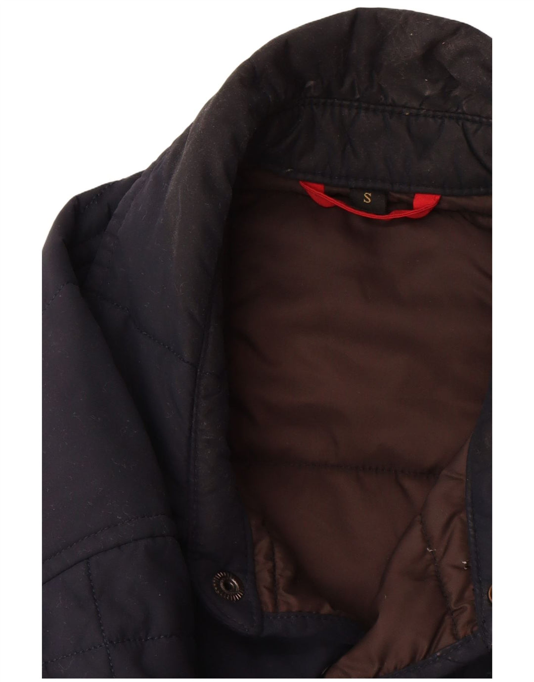 Fay Herren Wattierte Jacke UK 36 Small Marineblau