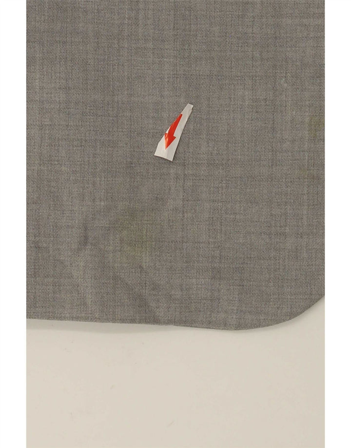 Zara Herren-Blazer mit 2 Knöpfen, EU 50, mittelgraues Polyester