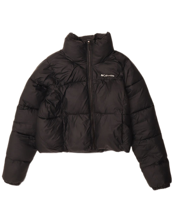 Columbia Damen Crop Wattierte Jacke UK 10 Small Marineblau Polyester