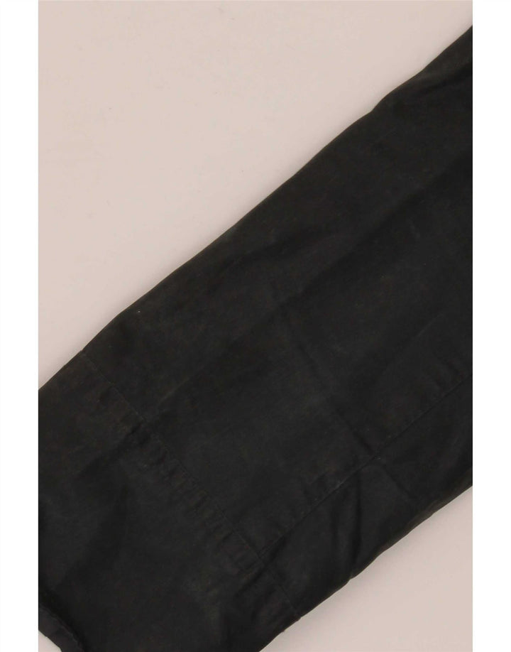 Barbour Damenjacke aus gewachster Baumwolle, Gr. 10, Schwarz