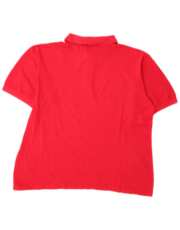 Navigare Herren Poloshirt 2XL Rote Baumwolle