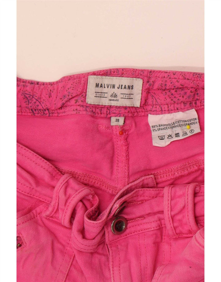 Malvin Damen Jeansshorts EU 38 Medium W29 Rosa Baumwolle