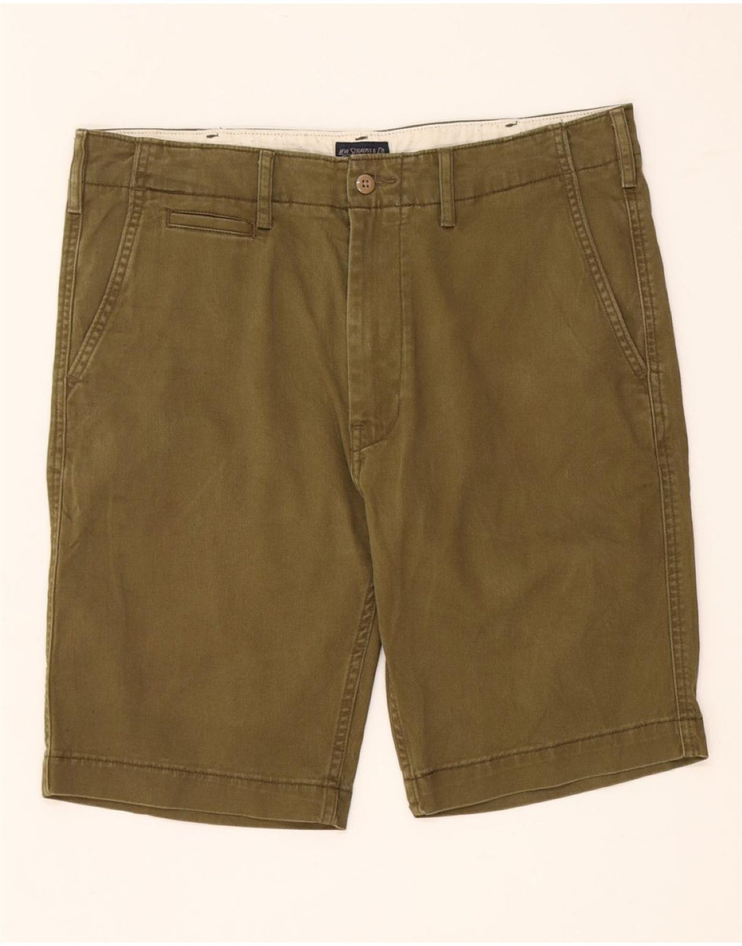 LEVI'S Herren-Chinoshorts W33, mittlere Khaki-Baumwolle