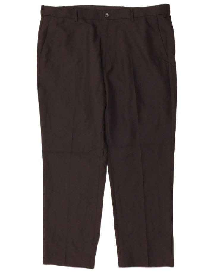 MARKS & SPENCER Herren-Chinohose mit normaler Passform, W40, L29, Schwarz