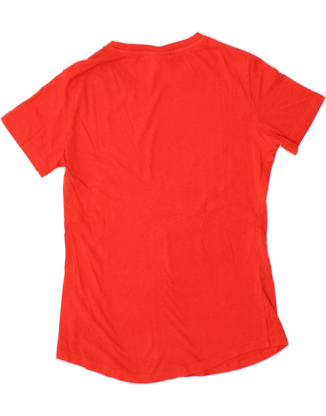 CHAMPION Womens Graphic T-Shirt Top UK 12 Medium Red Vintage Champion and Second-Hand Champion from Messina Hembry 