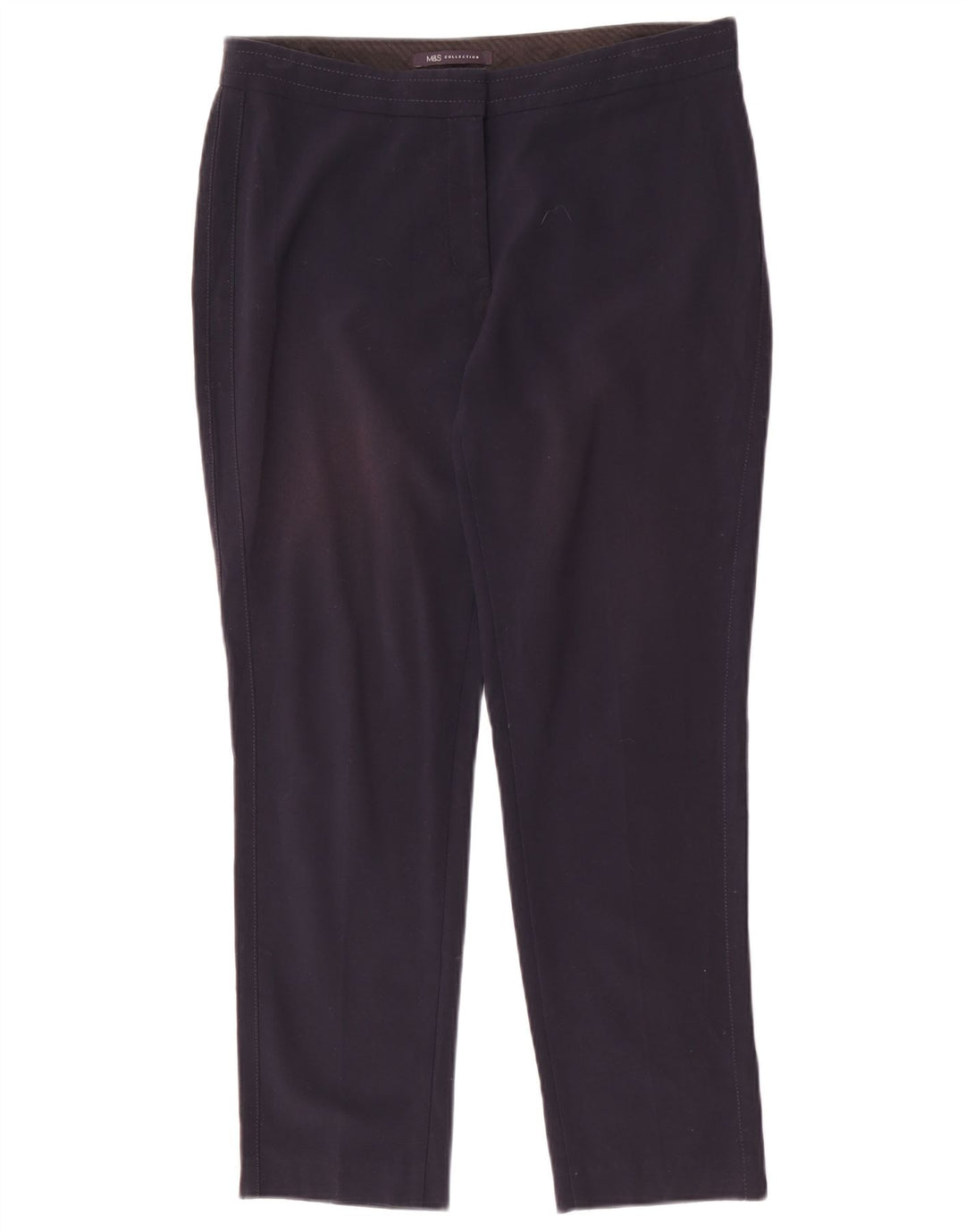 Marks & Spencer Damen Freizeithose UK 12 M W32 L27 Marineblau