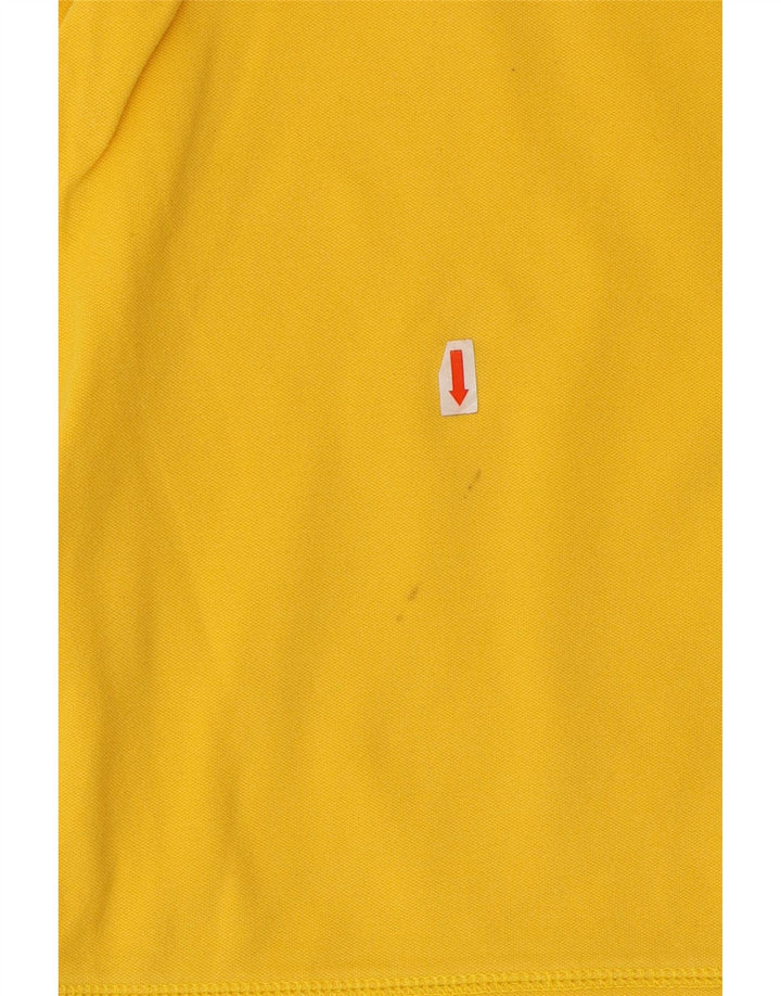 PUMA Mens Polo Shirt Medium Yellow Vintage Puma and Second-Hand Puma from Messina Hembry 