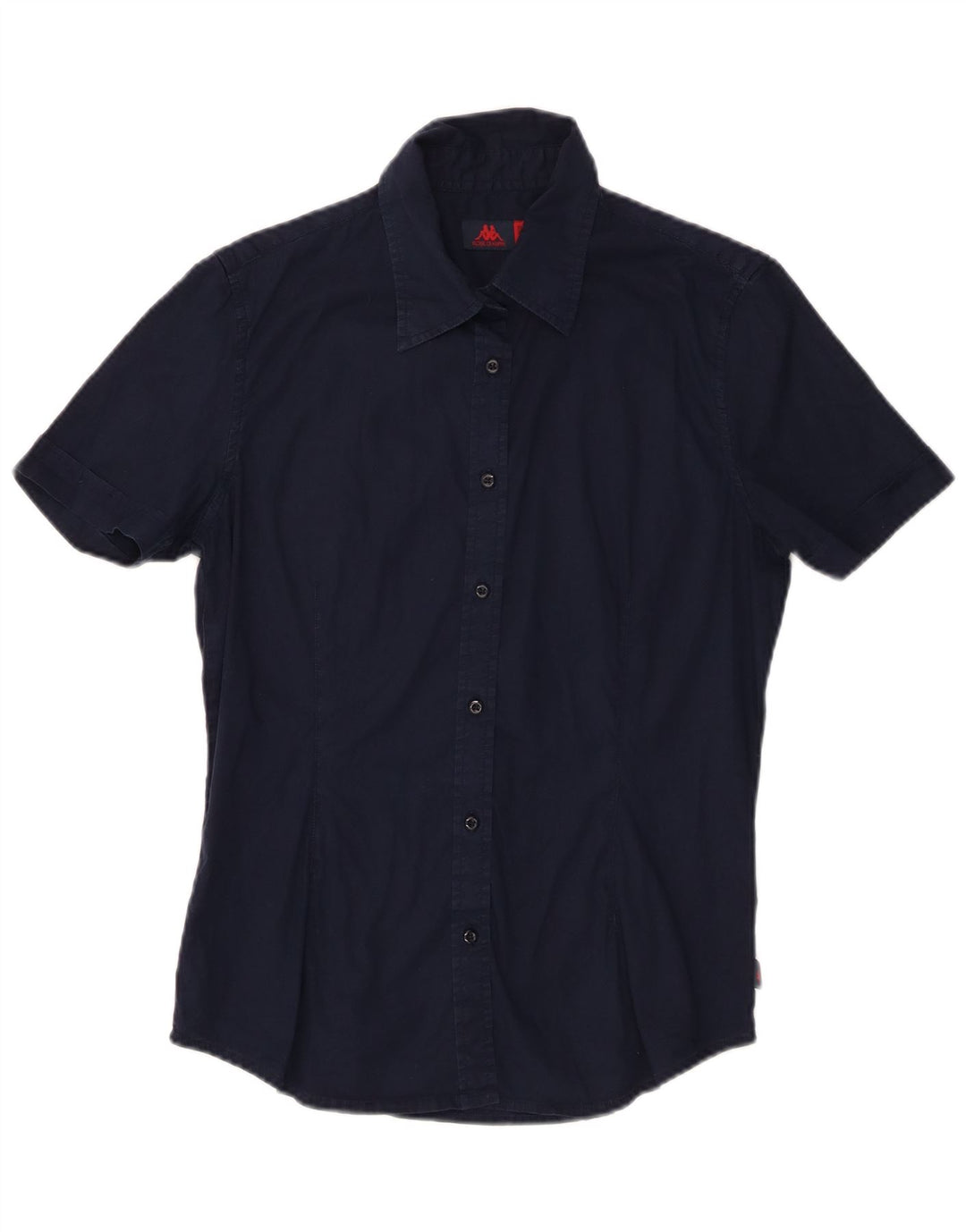Kappa Damen Kurzarmhemd UK 18 XL Marineblau