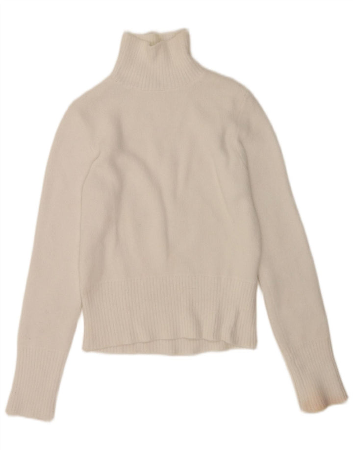 Rollkragenpullover von Zara für Damen, Gr. 10, Größe S, Weiß