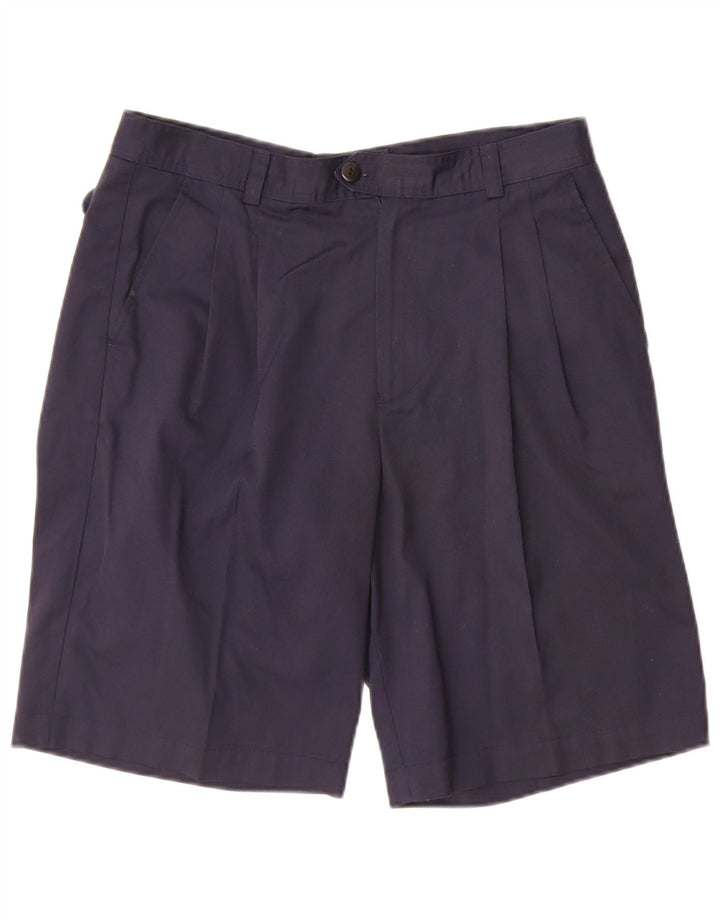 Sergio Tacchini Herren Pegged Chino Shorts IT 50 Large W34 Marineblau