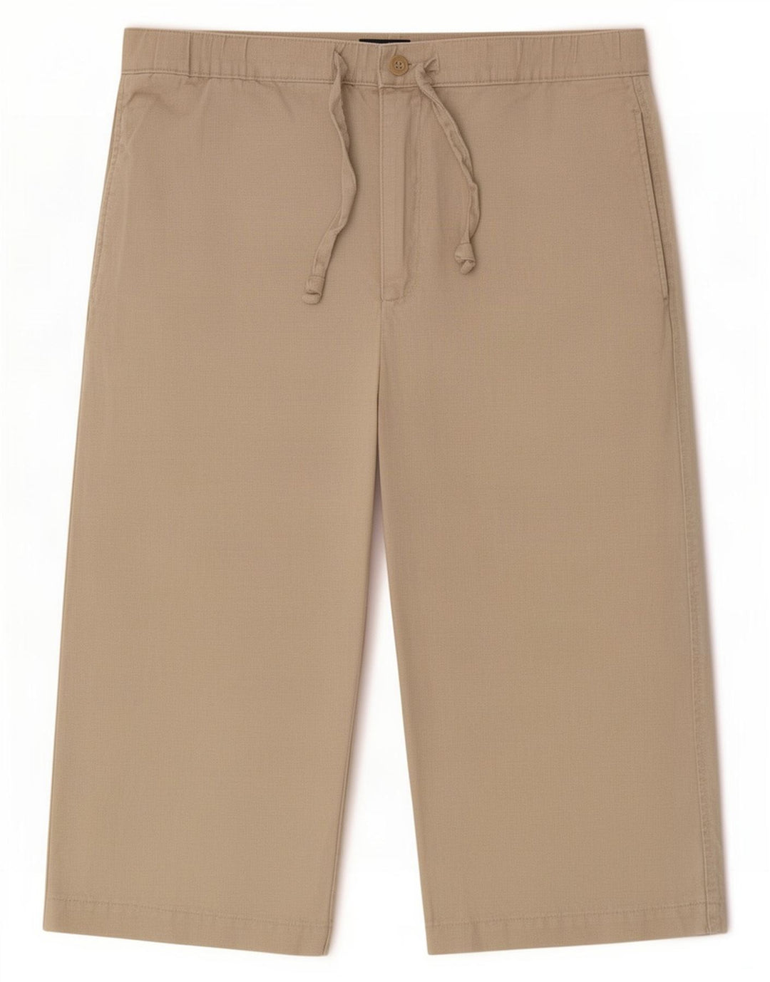 Marks & Spencer Herren Blue Harbour Caprihose W32 Mittelbeige Leinen