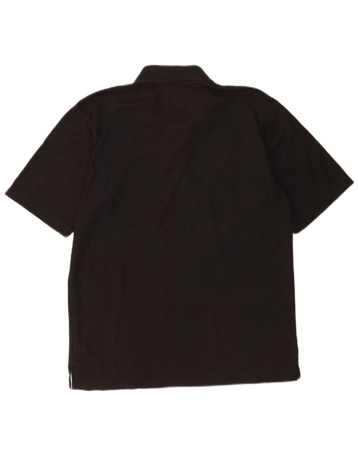 Umbro Herren Poloshirt Medium Schwarz Polyester