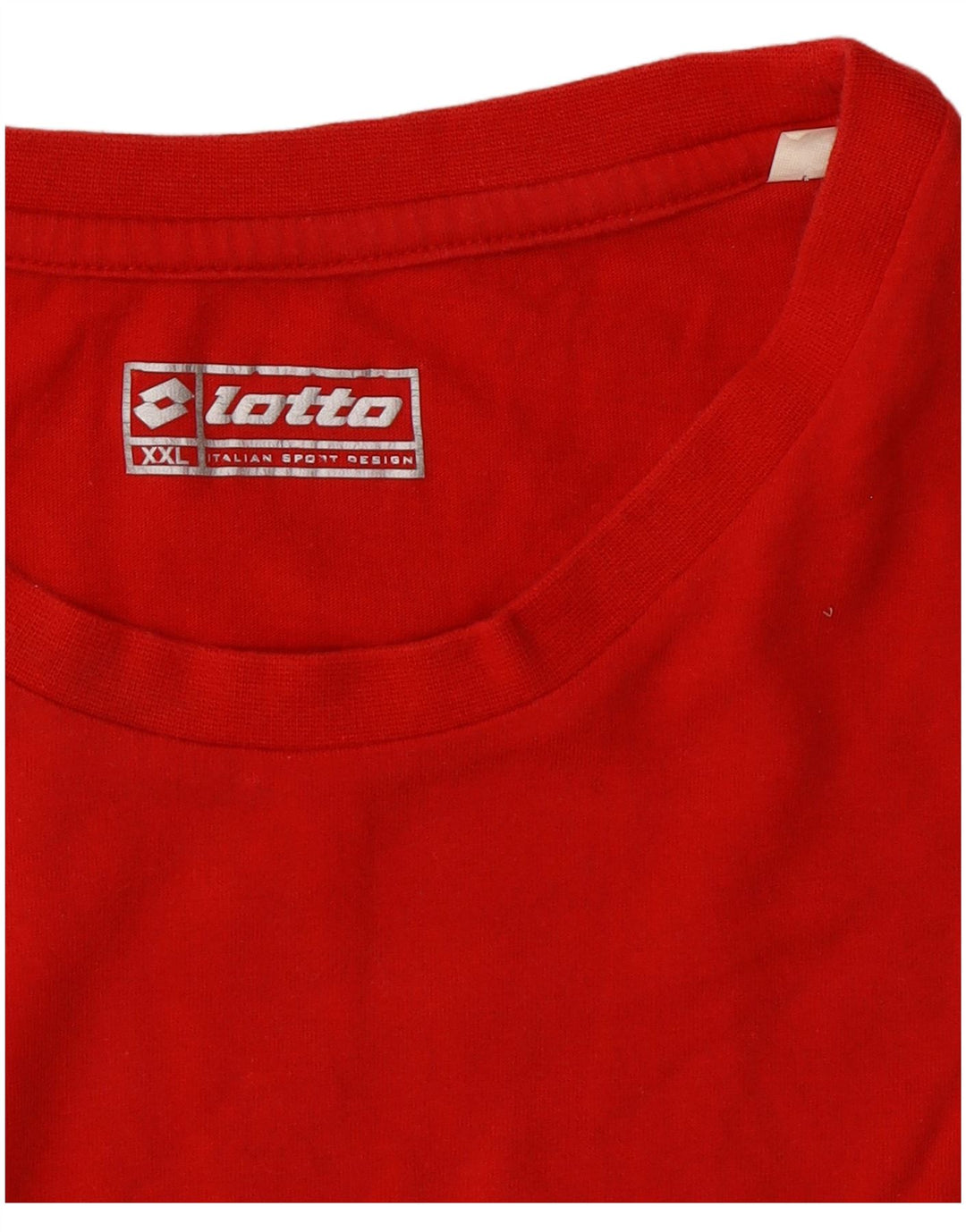 LOTTO Herren T-Shirt Top 2XL Rot Synthetik